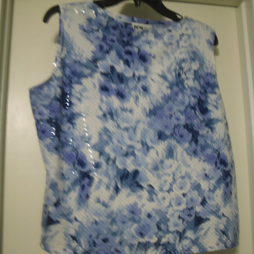 Blue Shimmer Blouse